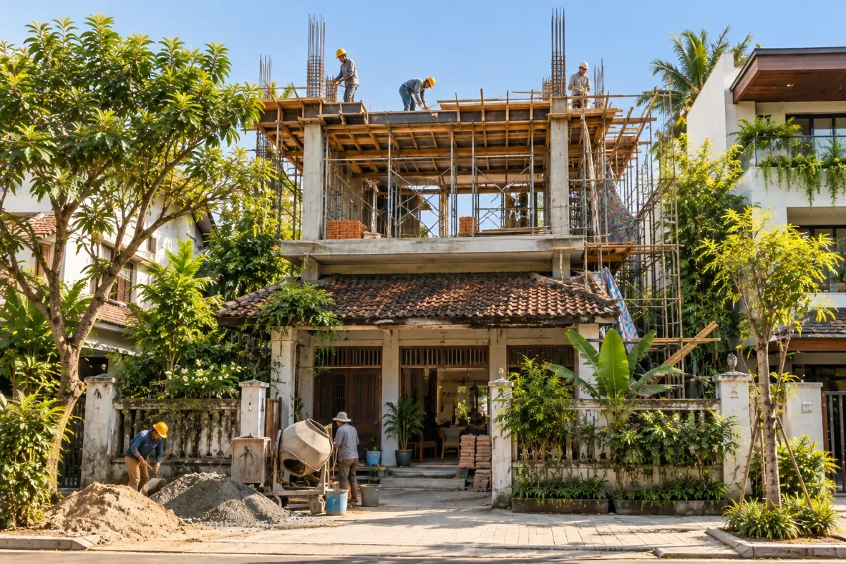 Sửa chữa, cải tạo nhà – Nhà Việt Xanh